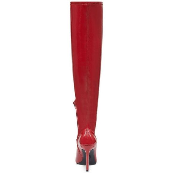 New INC International Concepts Keenah Red Over The Knee Boot 9 NWOB - Picture 3 of 16